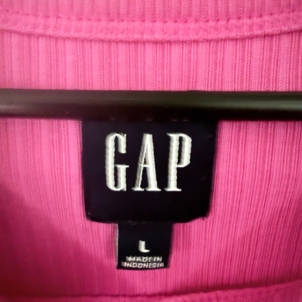 NWOT Pink Ribbed Midi - Picture 3 of 3